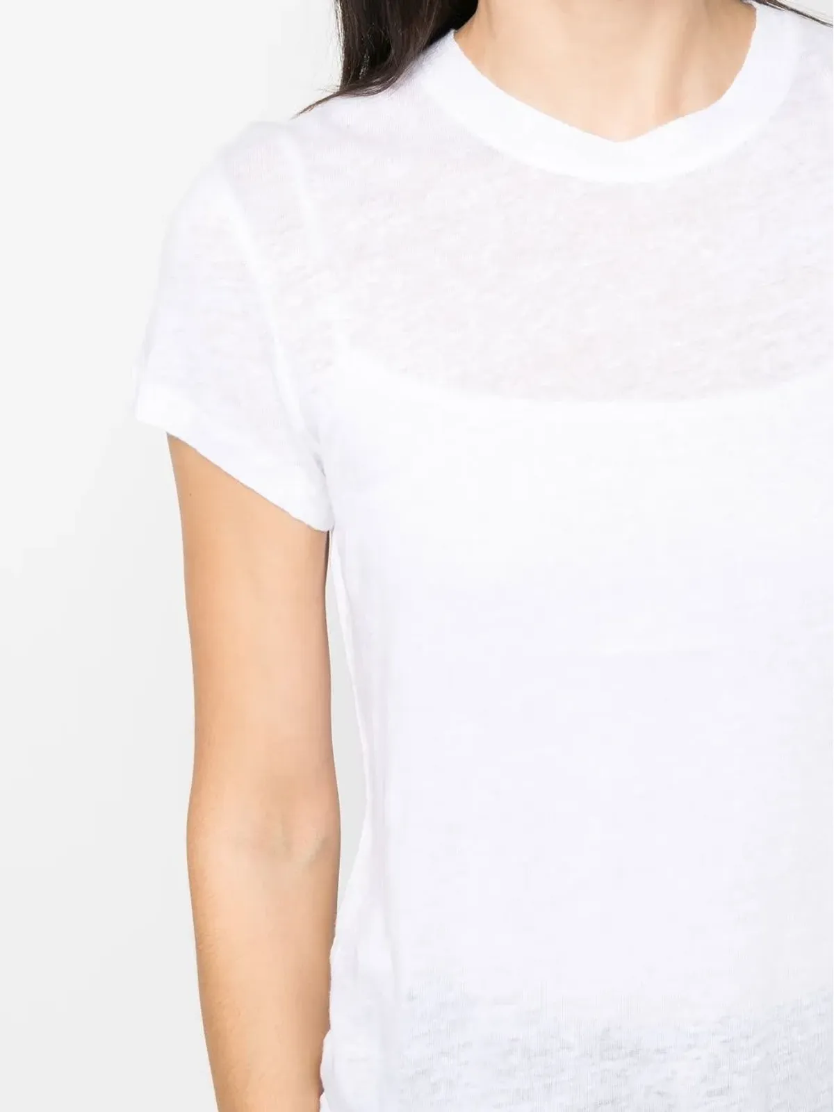 IRO 半袖リネンTシャツ - 画像5