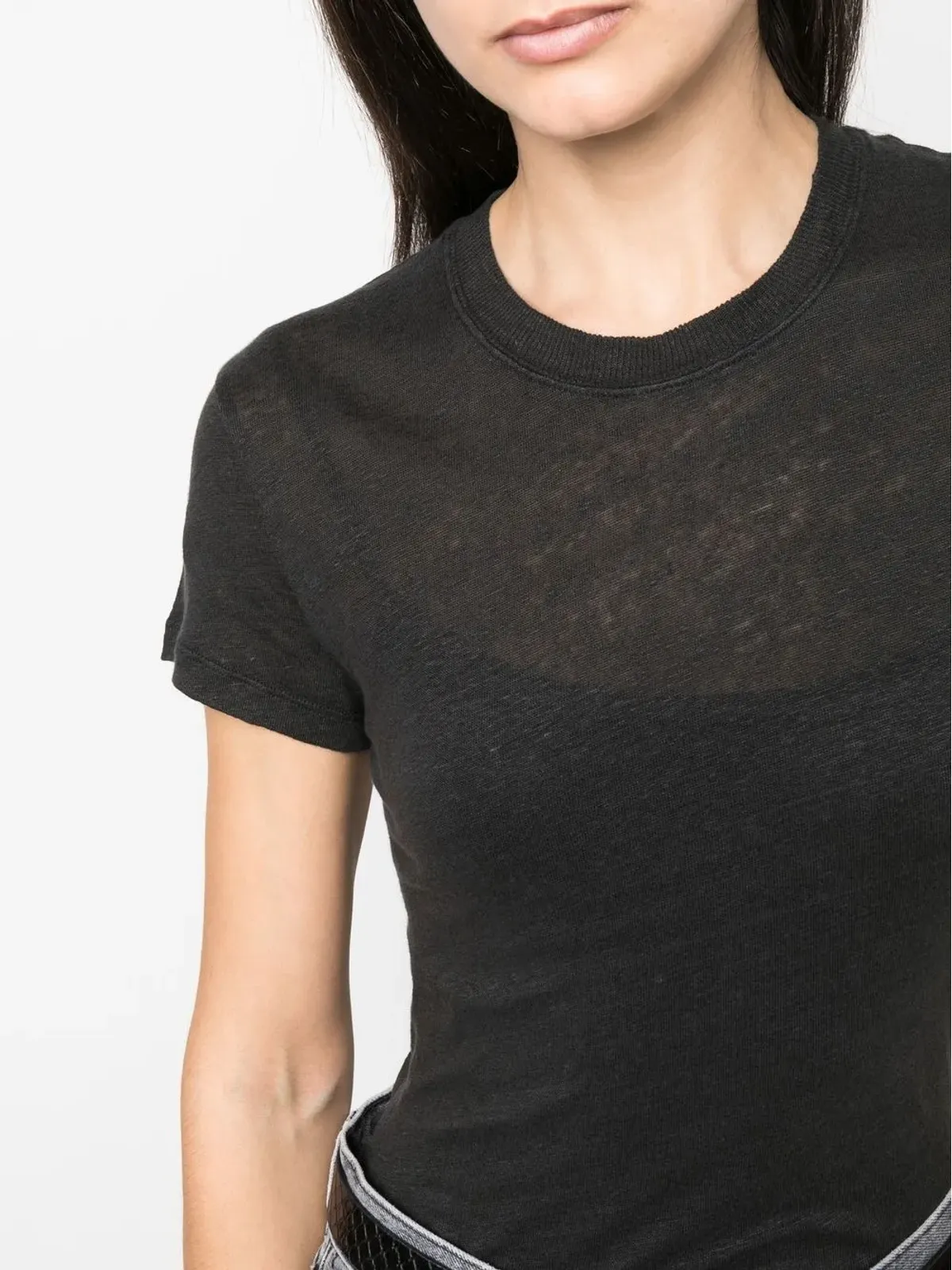 IRO cap-sleeve T-shirt - 画像5