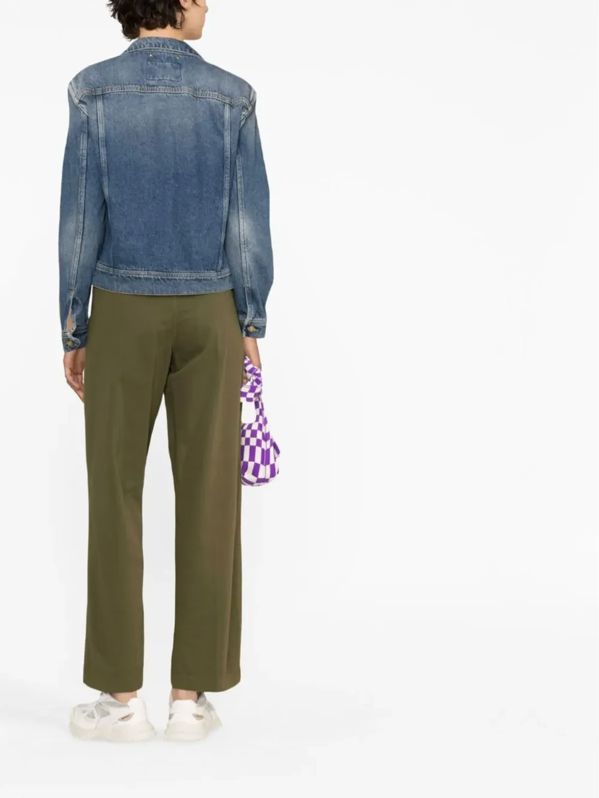 Golden Goose ロゴパッチ デニムジャケット - 画像4