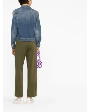 Golden Goose ロゴパッチ デニムジャケット - サムネイル4