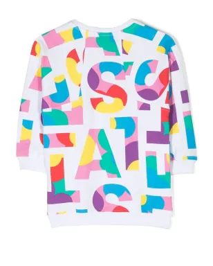 Stella McCartney Kids ロゴプリントジャンパードレス - サムネイル2