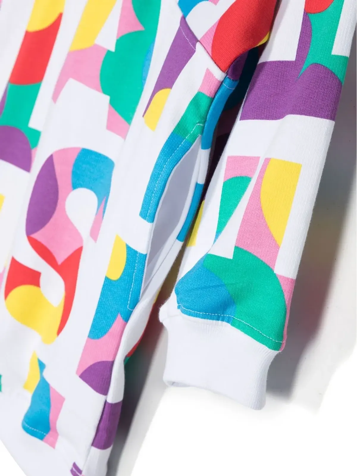 Stella McCartney Kids ロゴプリントジャンパードレス - 画像3