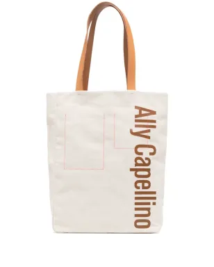 Ally Capellino ロゴプリント トートバッグ - サムネイル1