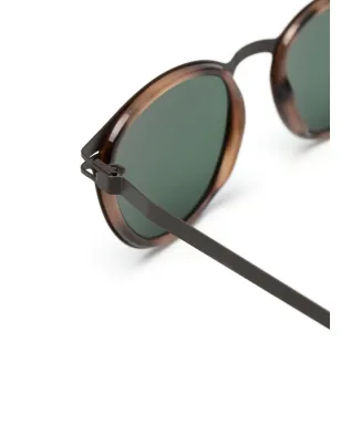 Mykita Siwa 711 ラウンドフレーム サングラス（ブラウン） - サムネイル3