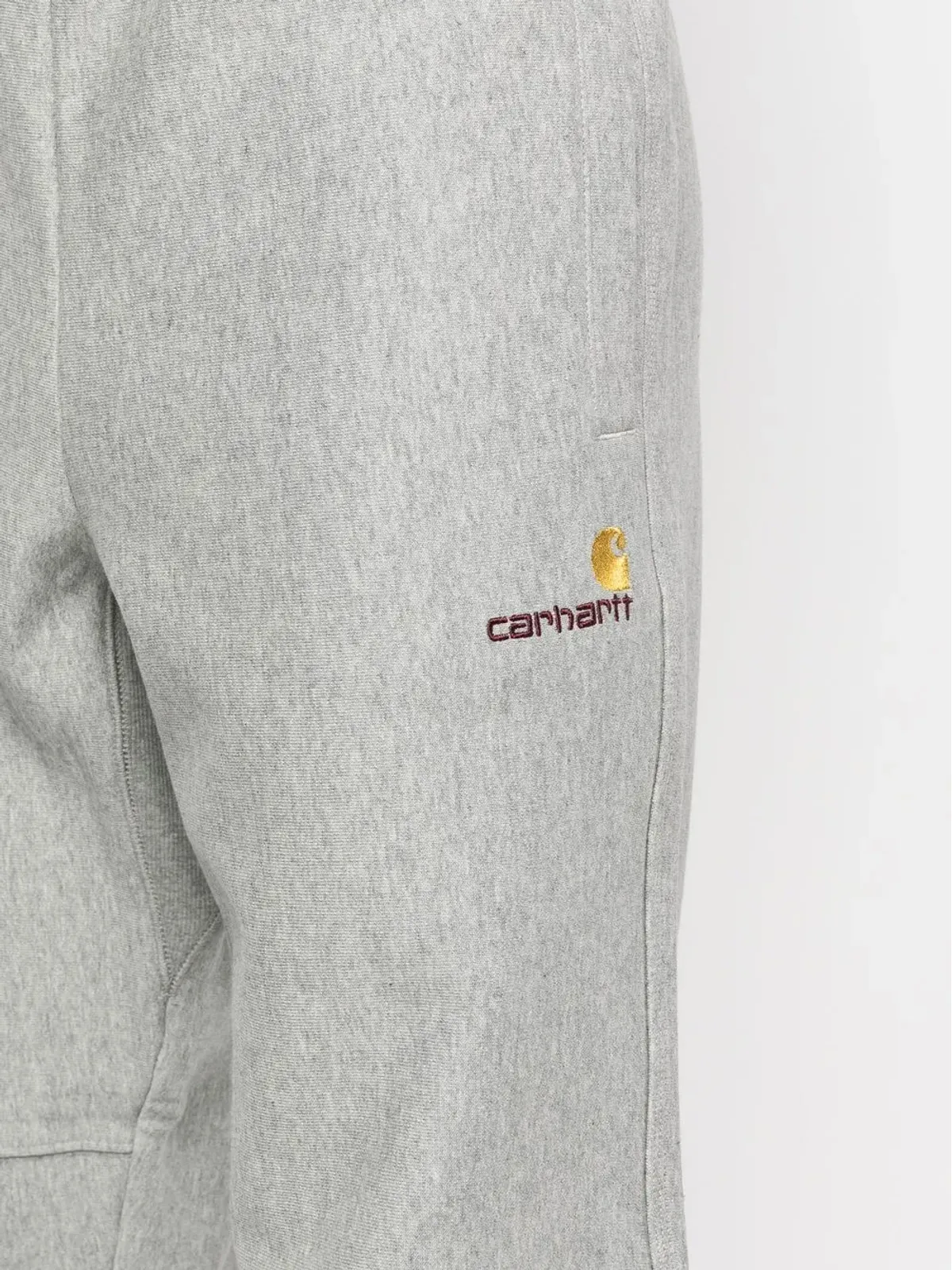 Carhartt WIP 刺繍ロゴ入りコットントラックパンツ - 画像5