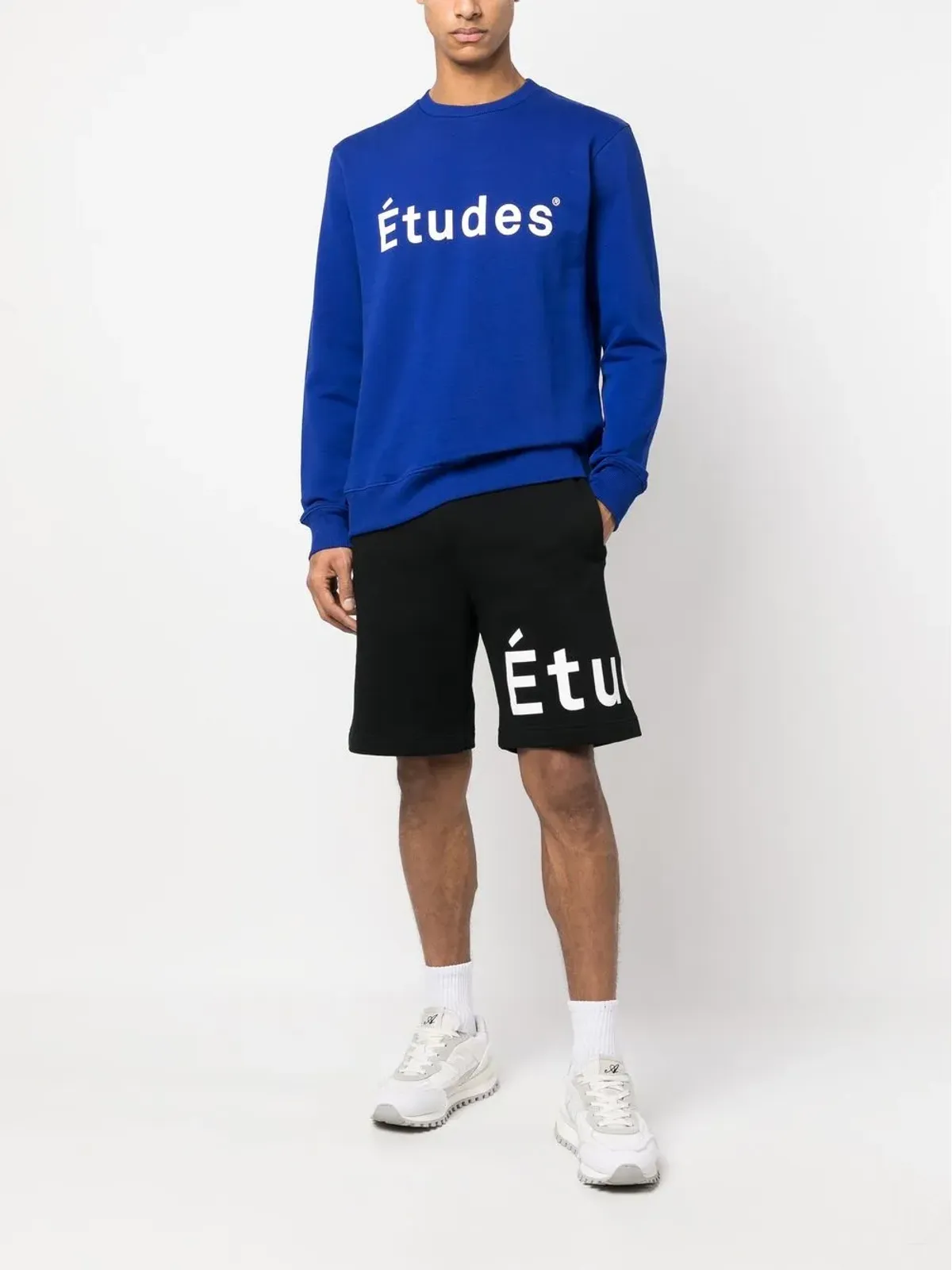 Études Studio ロゴプリント トラックショーツ - 画像2
