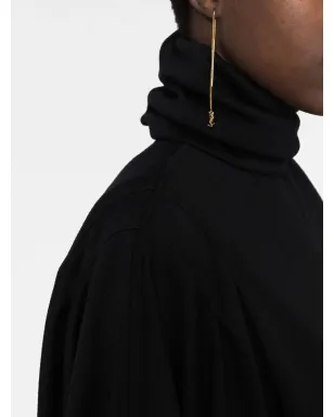 Saint Laurent ロールネック ミニドレス - サムネイル3