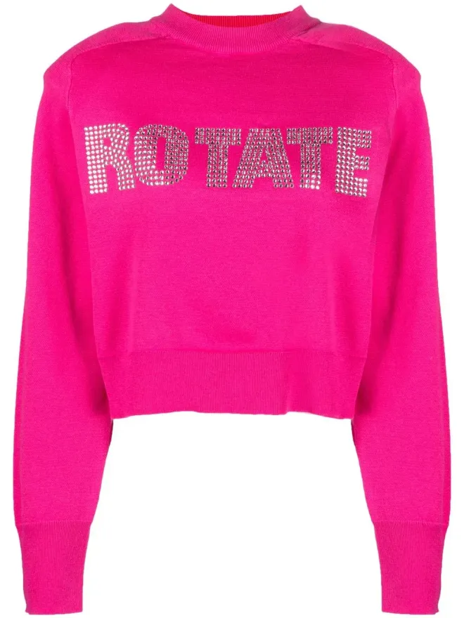 ROTATE BIRGER CHRISTENSEN ROTATE BIRGER CHRISTENSEN Shandy ラインストーン装飾ジャンパーの商品画像