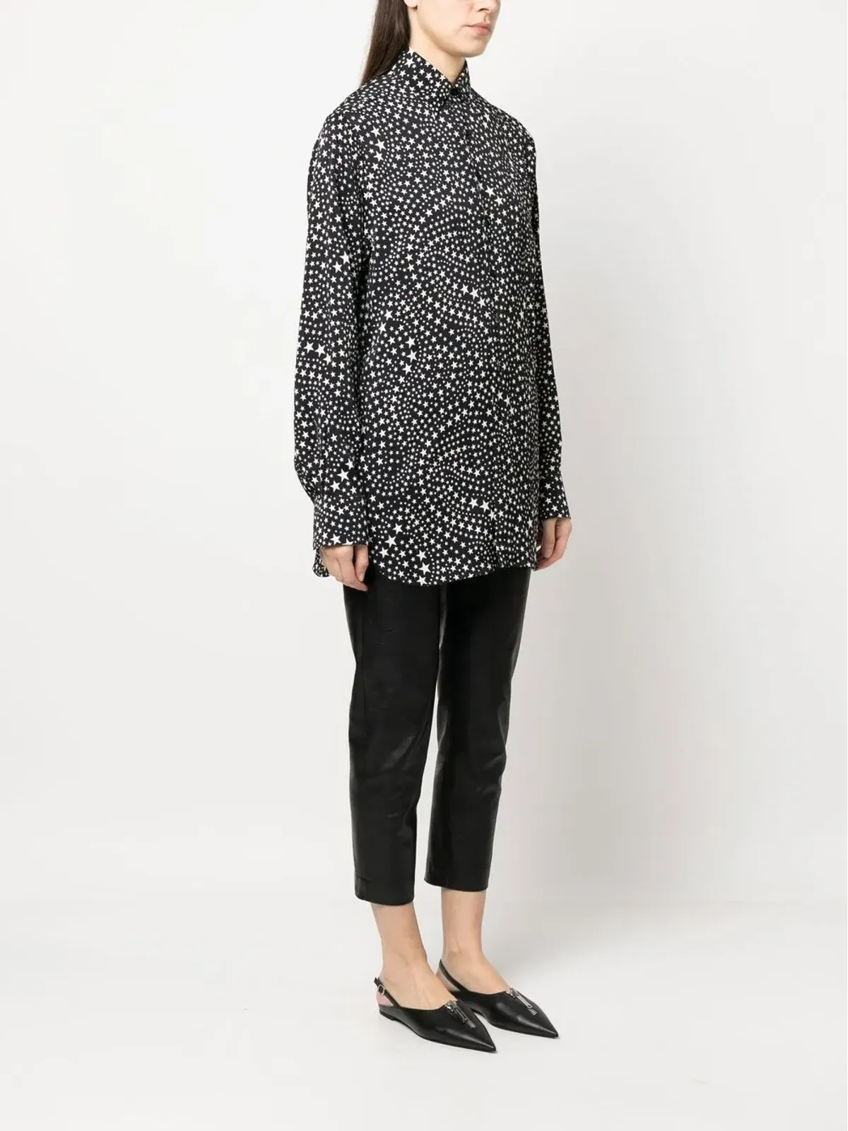 Stella McCartney 星柄長袖シャツ - 画像3