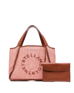 Stella McCartney 刺繍ロゴ入り ウーブン トートバッグ - サムネイル1