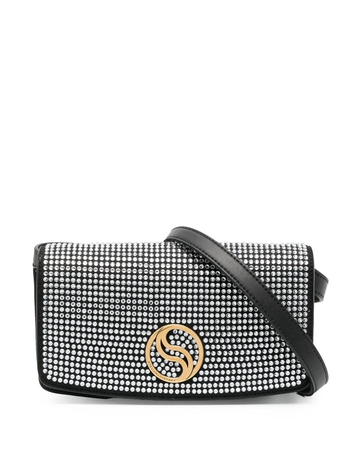 Stella McCartney S-Wave クリスタルエンブリッシュ クロスボディバッグ - 画像1