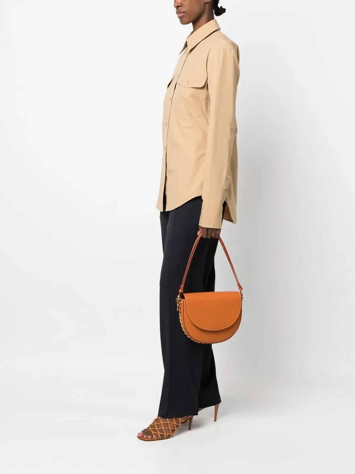 Stella McCartney チェーンディテールショルダーバッグ - 画像2