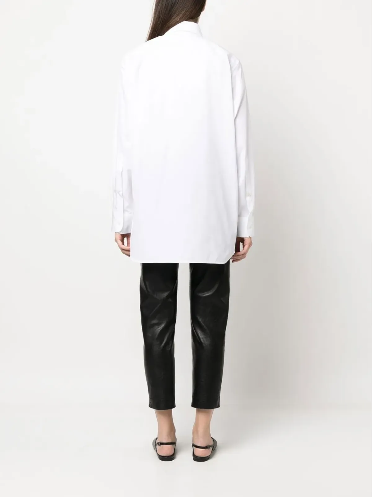 Stella McCartney コットン長袖シャツ - White - 画像4