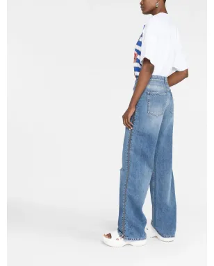 Stella McCartney ジップディテールのストレートジーンズ - サムネイル4
