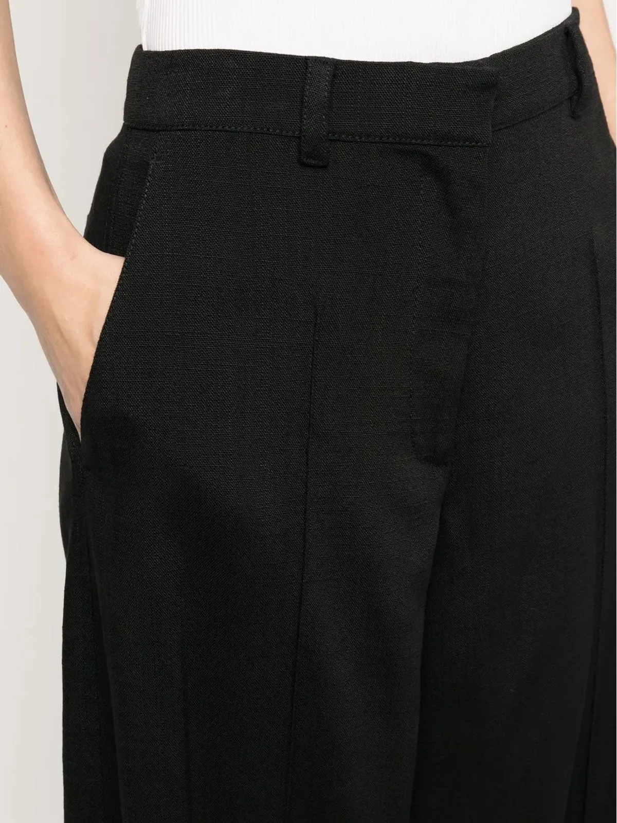 Stella McCartney プリーツディテール テーラードパンツ - 画像5
