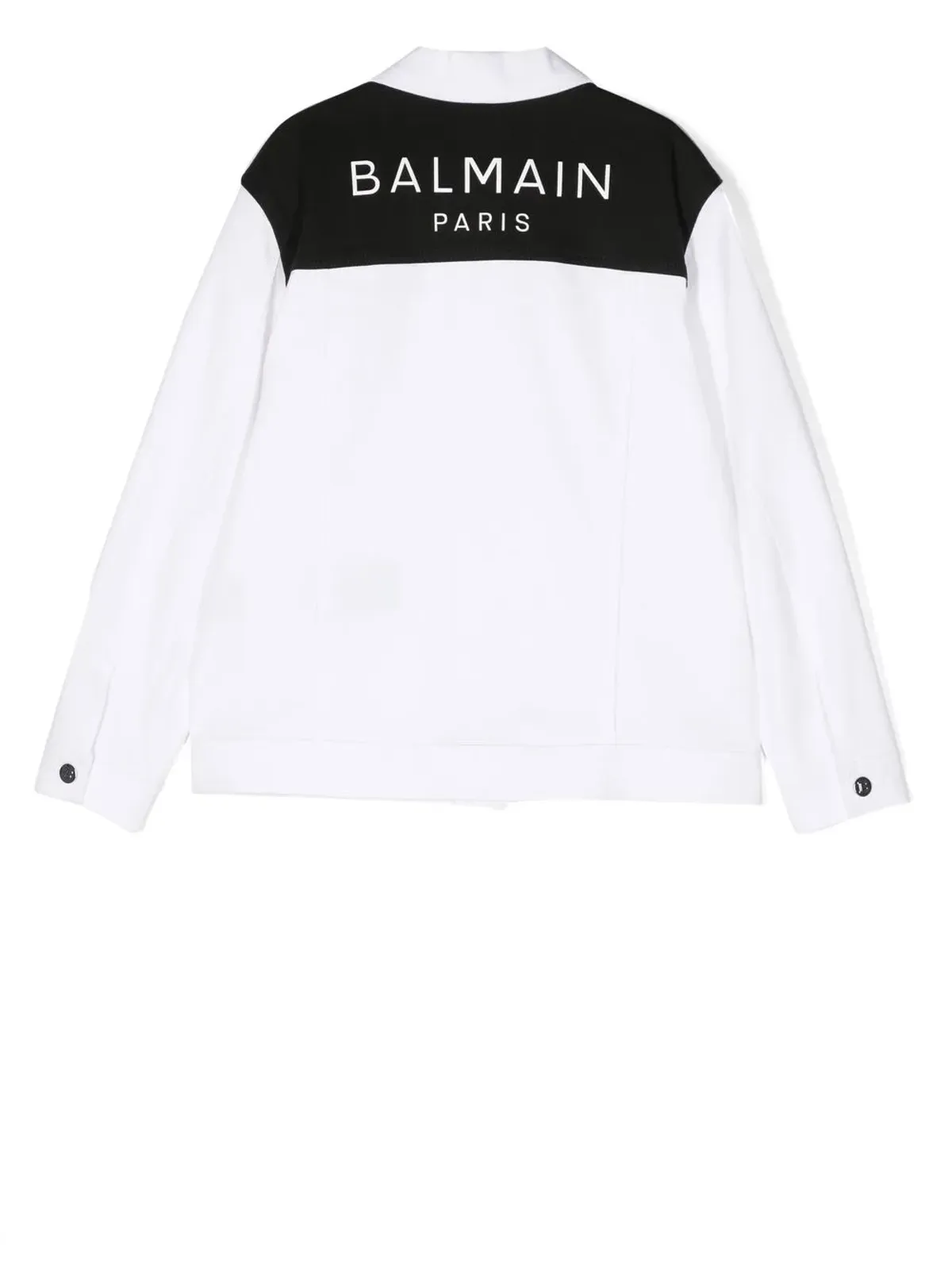 Balmain Kids ロゴプリント ジャケット - 画像2