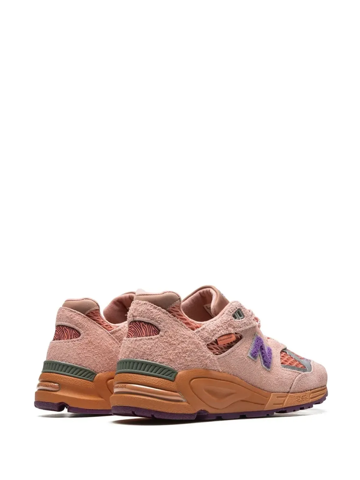 New Balance x Salehe Bembury 990v2『Sand Be The Time』スニーカー（ピンク） - 画像3