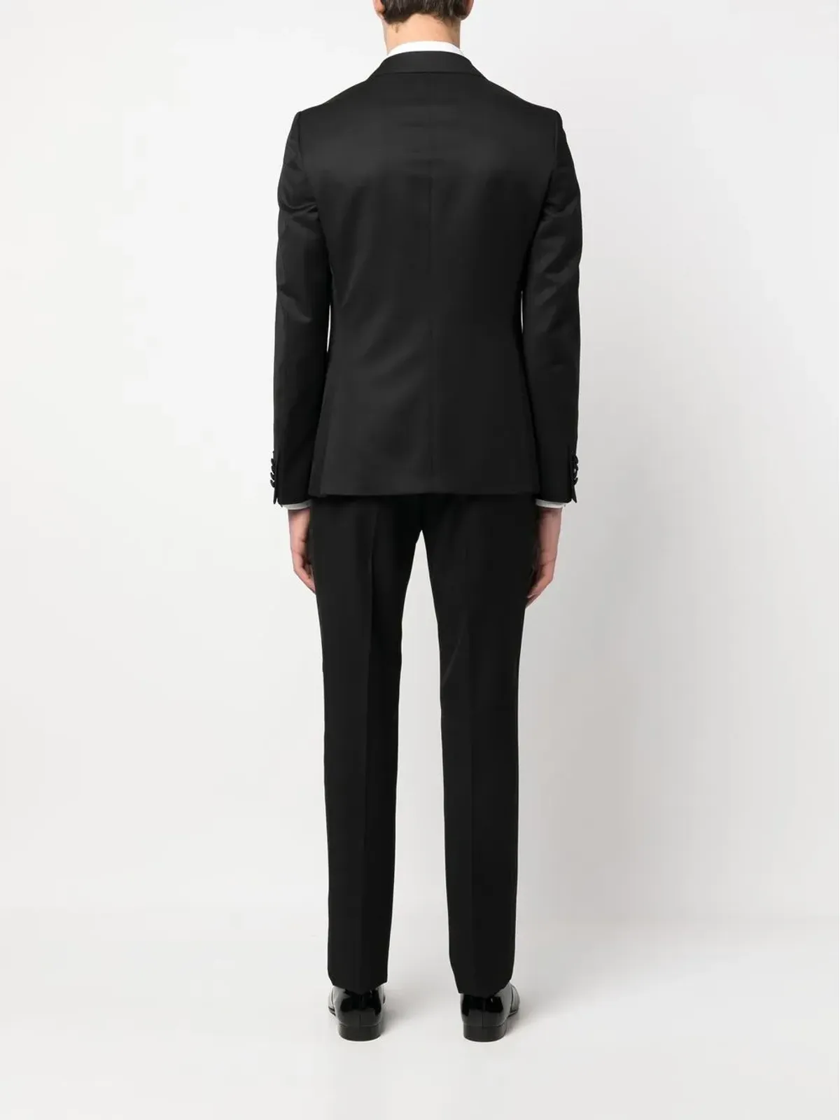 Zegna シングルブレストスーツ - ブラック - 画像4