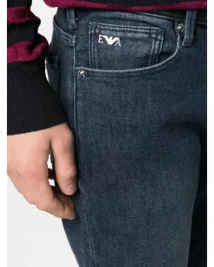 Emporio Armani ローライズスキニージーンズ - サムネイル5