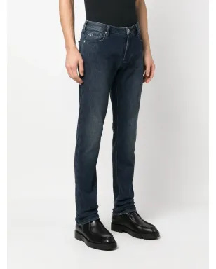Emporio Armani ローライズスキニージーンズ - サムネイル3