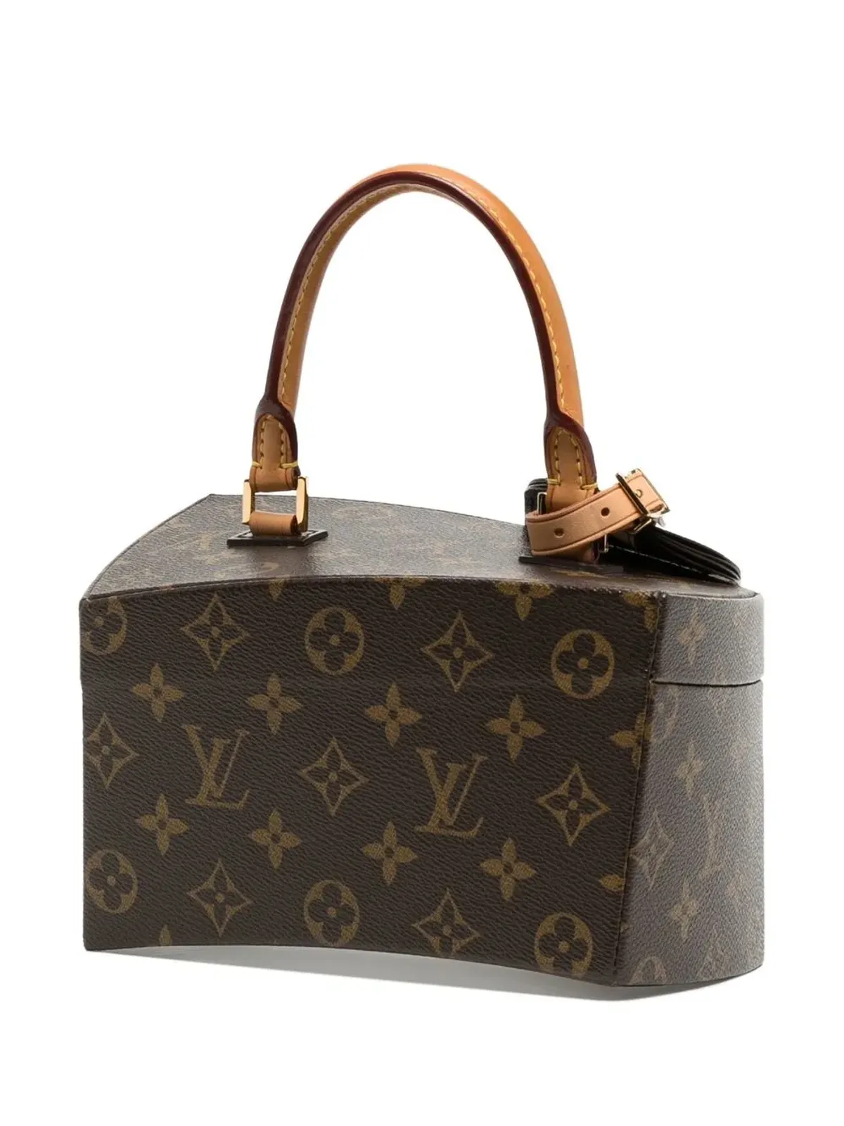 Louis Vuitton Pre-Owned 2014年 モノグラム ツイステッド ツーウェイ バッグ - ブラウン - 画像3