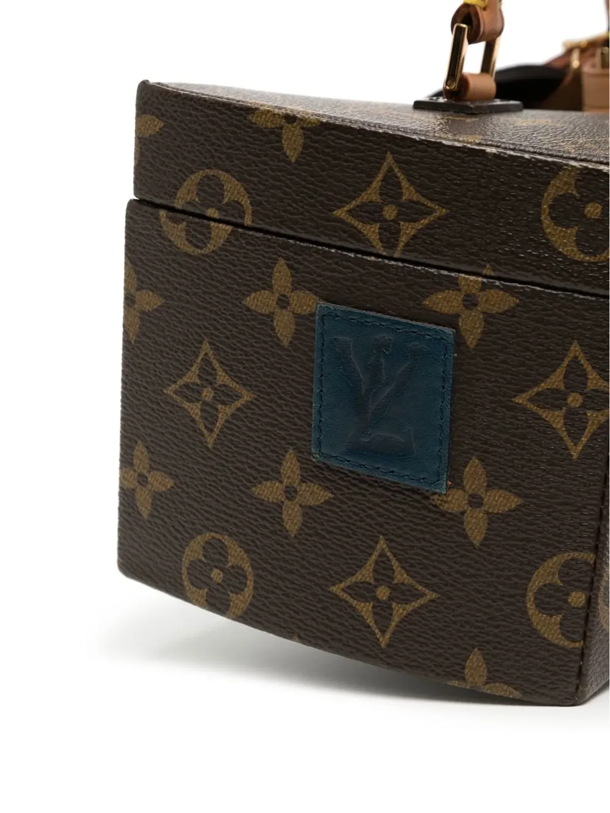 Louis Vuitton Pre-Owned 2014年 モノグラム ツイステッド ツーウェイ バッグ - ブラウン - 画像4