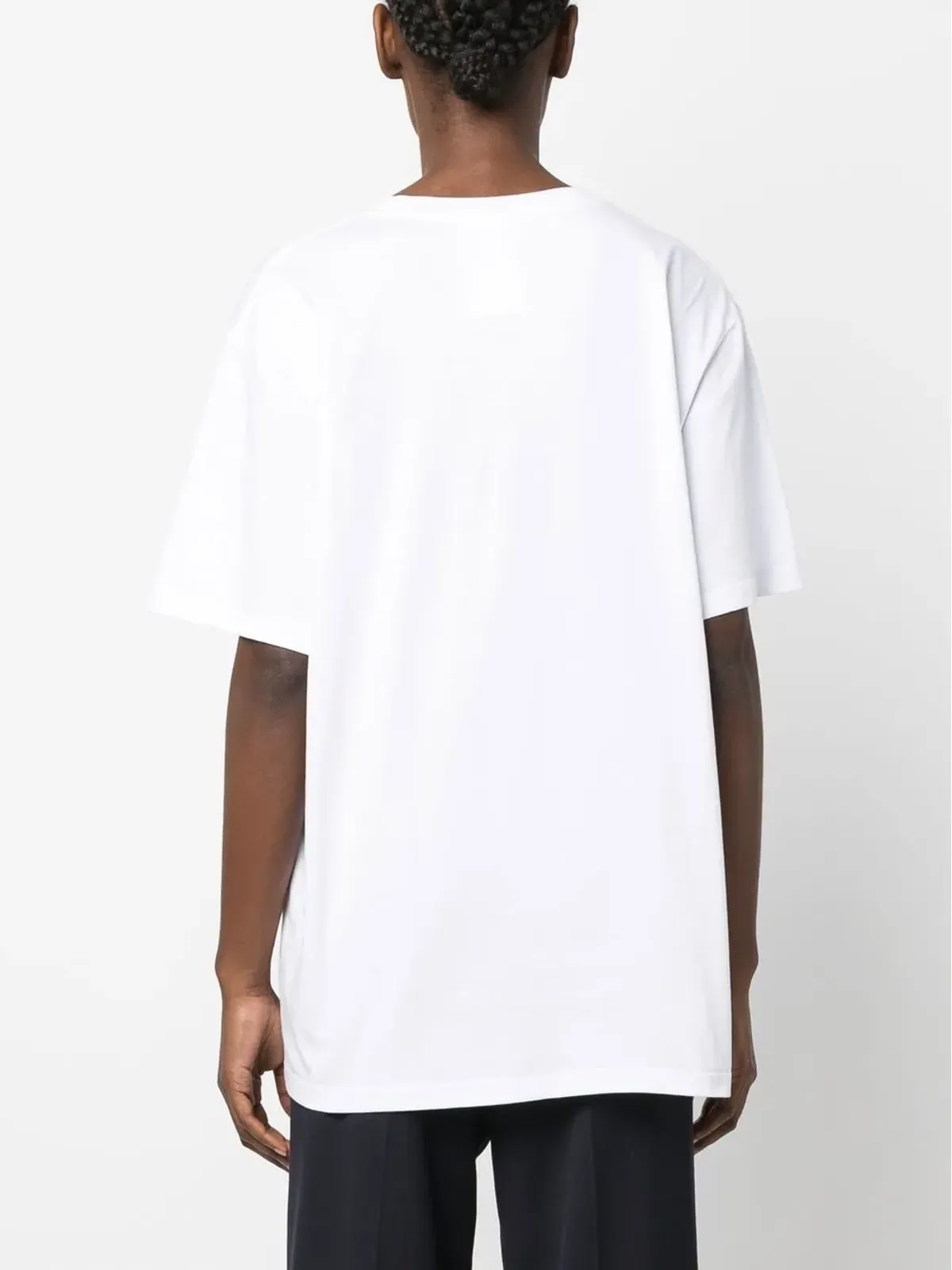 Stella McCartney ラインストーンロゴ入り半袖Tシャツ - 画像4