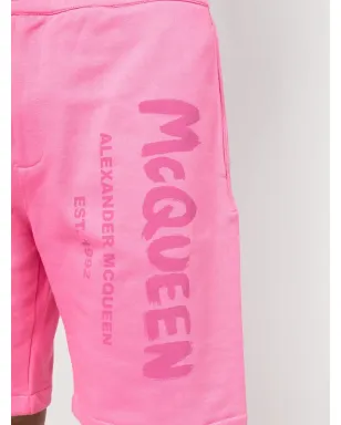 Alexander McQueen グラフィティプリント トラックショーツ - サムネイル5
