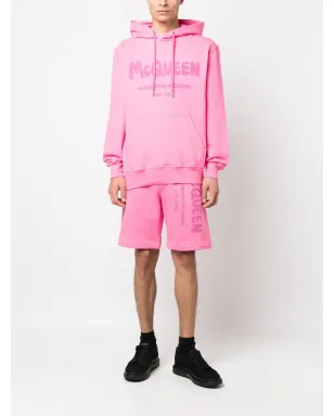 Alexander McQueen グラフィティプリント トラックショーツ - サムネイル2