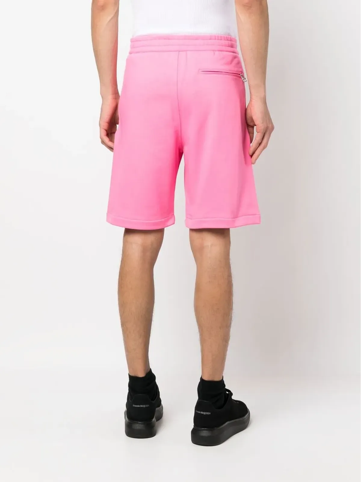 Alexander McQueen グラフィティプリント トラックショーツ - 画像4