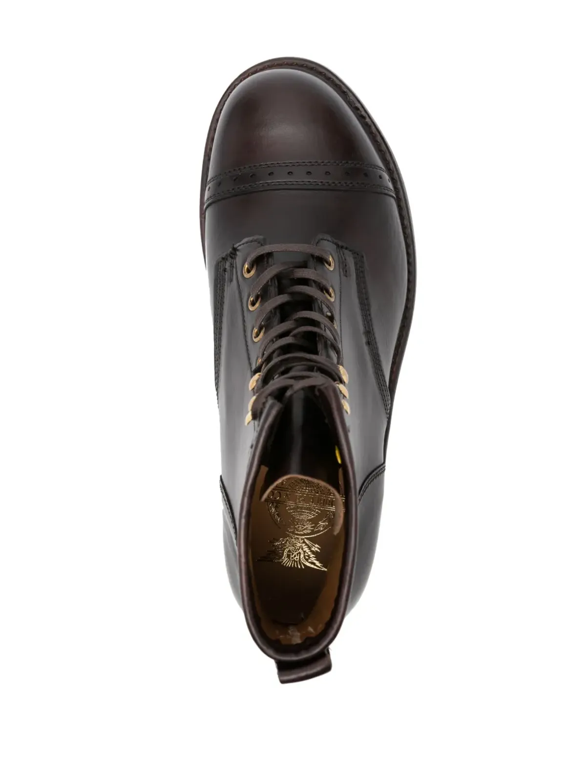 Ralph Lauren RRL ボウリー レースアップ レザー ブーツ - 画像4