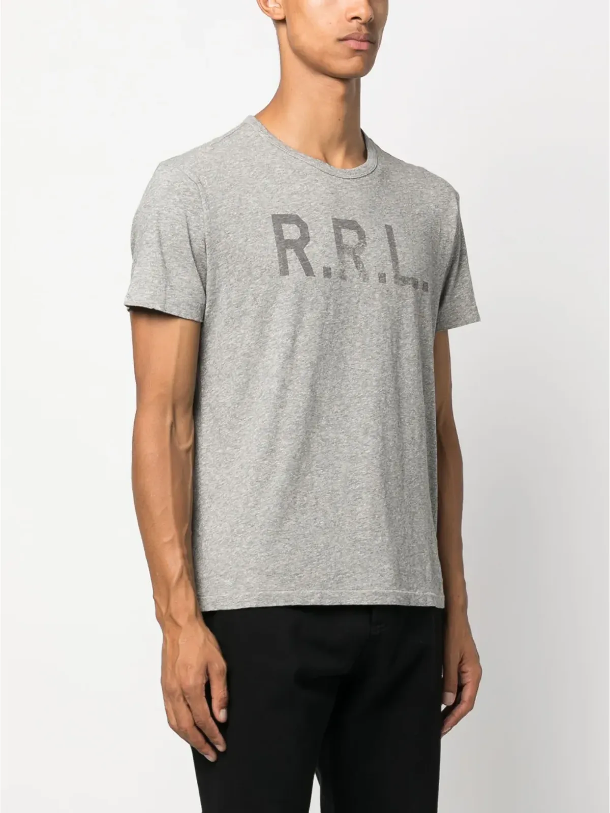 Ralph Lauren RRL ロゴプリント コットンTシャツ - 画像3