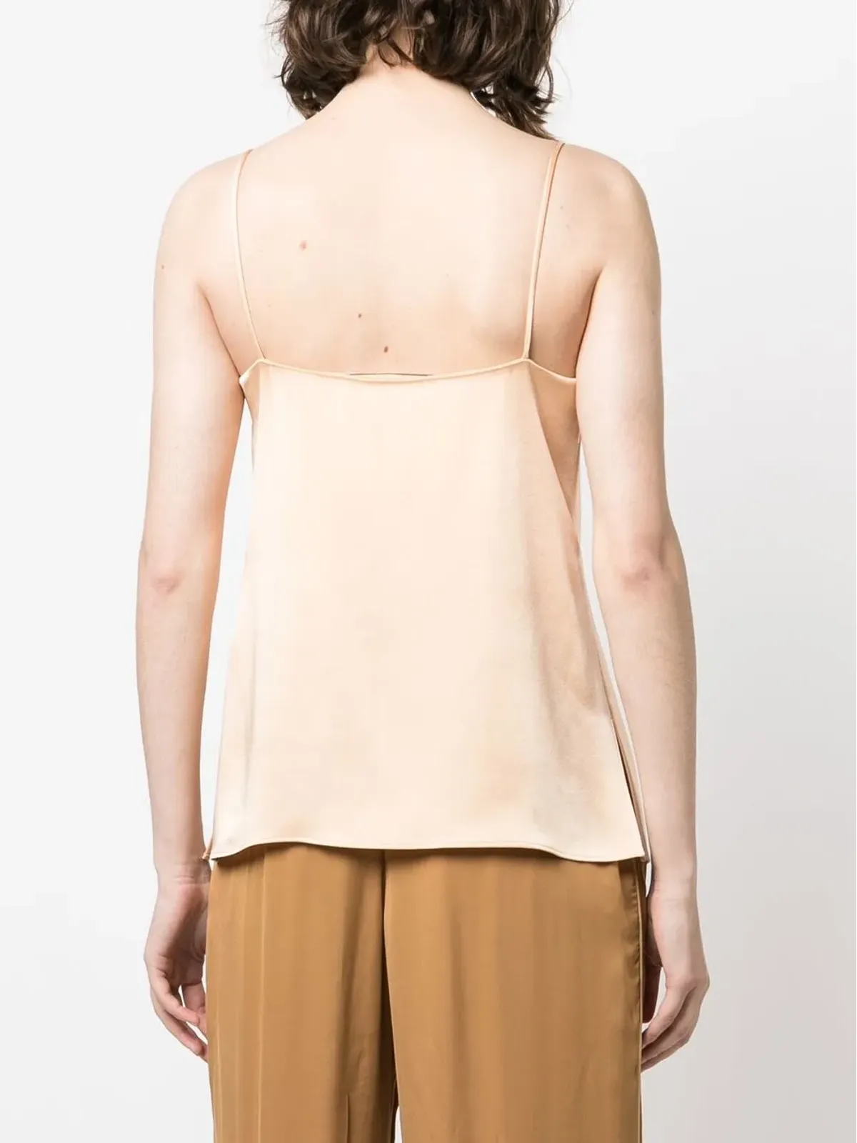 Stella McCartney ruched satin vest - Neutrals - 画像4