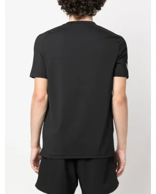 Ea7 Emporio Armani ロゴプリント コットン Tシャツ - サムネイル4
