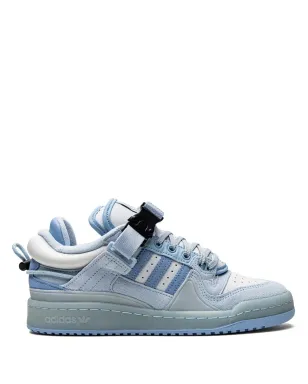adidas Kids x Bad Bunny Forum Buckle Low ブルー テイント スニーカー - サムネイル1