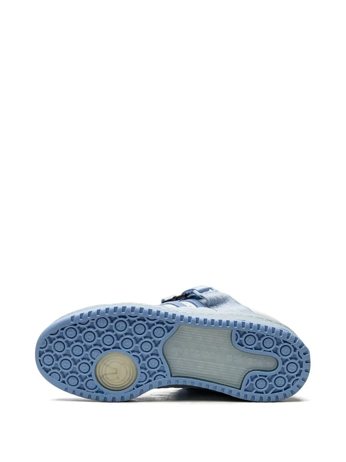 adidas Kids x Bad Bunny Forum Buckle Low ブルー テイント スニーカー - 画像4