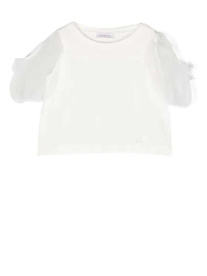 Monnalisa Monnalisa ショートパフスリーブTシャツの商品画像