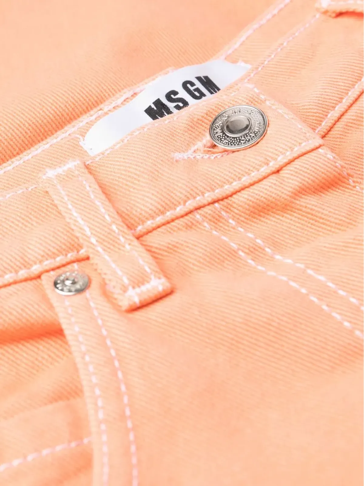 MSGM デニム ストレートジーンズ - 画像5