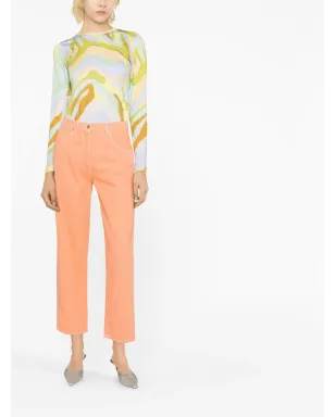 MSGM デニム ストレートジーンズ - サムネイル2