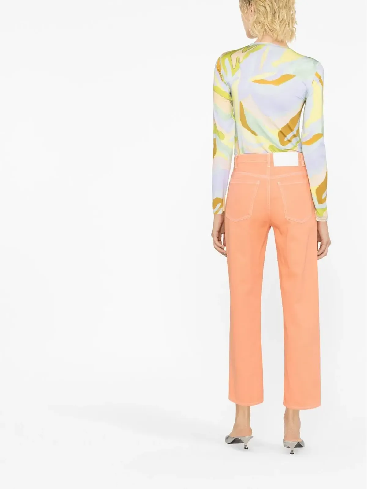 MSGM デニム ストレートジーンズ - 画像3