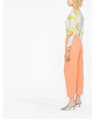 MSGM デニム ストレートジーンズ - サムネイル4