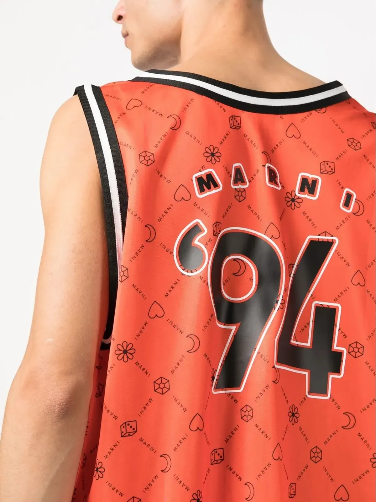 Marni グラフィックプリント ベストトップ - 画像5