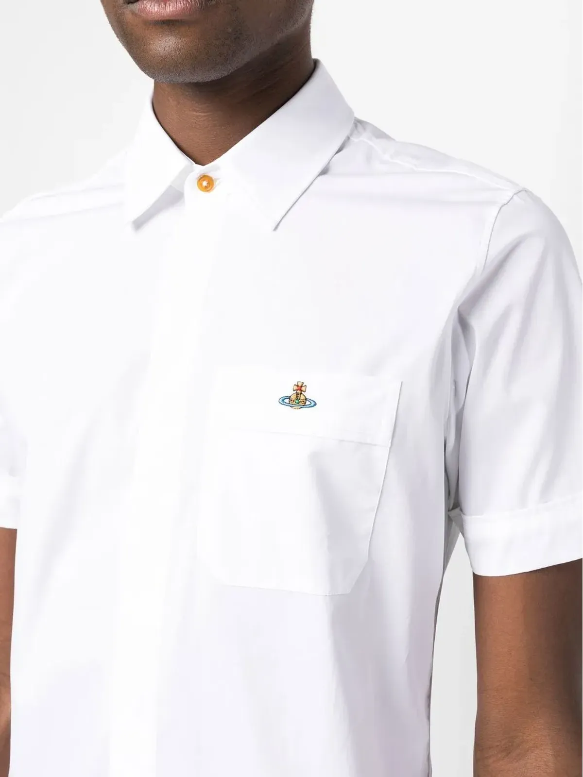 Vivienne Westwood オーガニックコットン半袖シャツ - White - 画像5