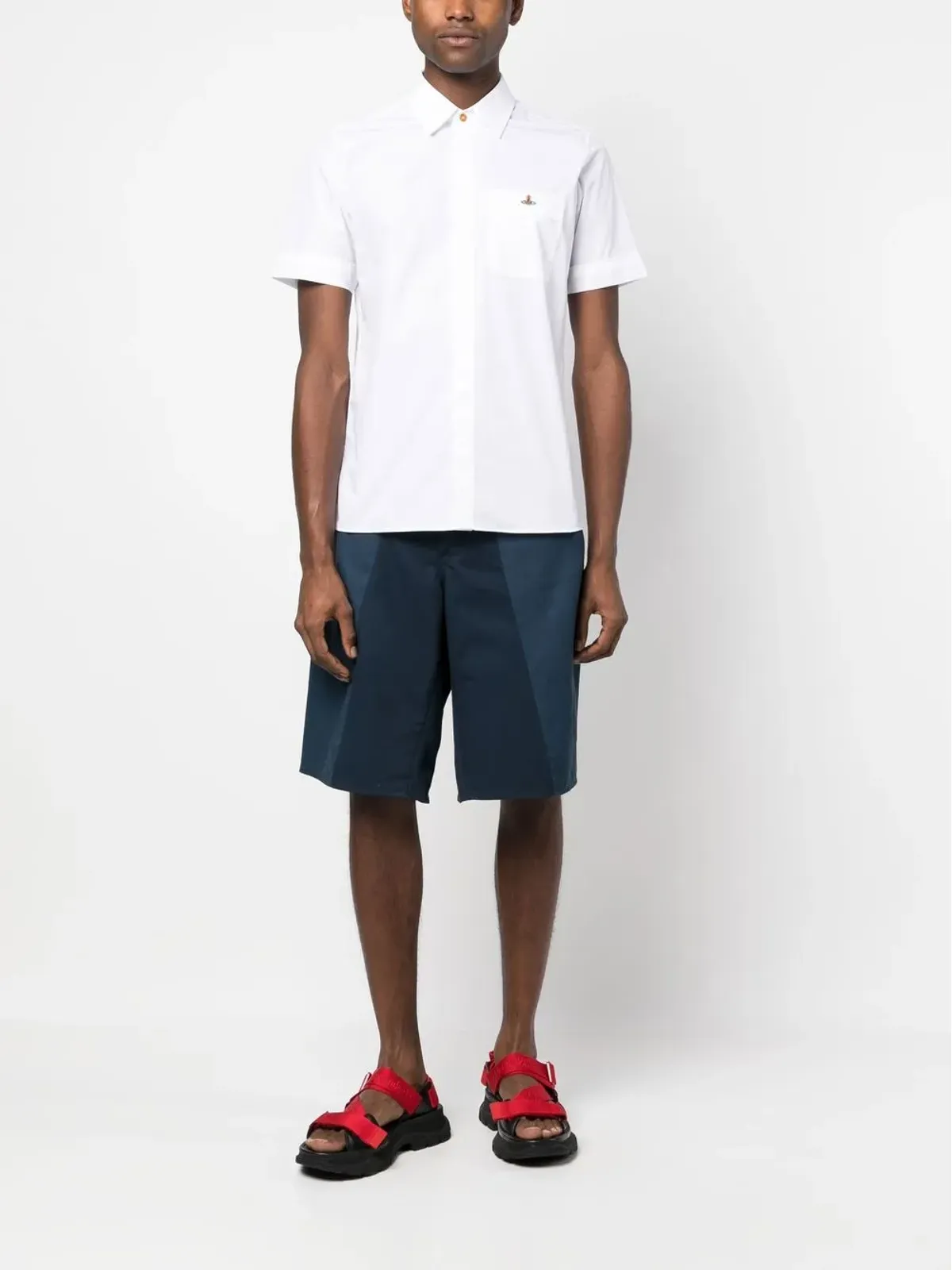 Vivienne Westwood オーガニックコットン半袖シャツ - White - 画像2