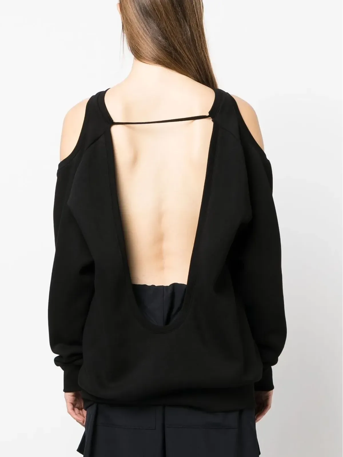Ioana Ciolacu バックレス カットアウト スウェットシャツ - 画像4