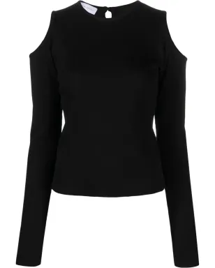 Ioana Ciolacu カットアウト・コールドショルダートップ - サムネイル1