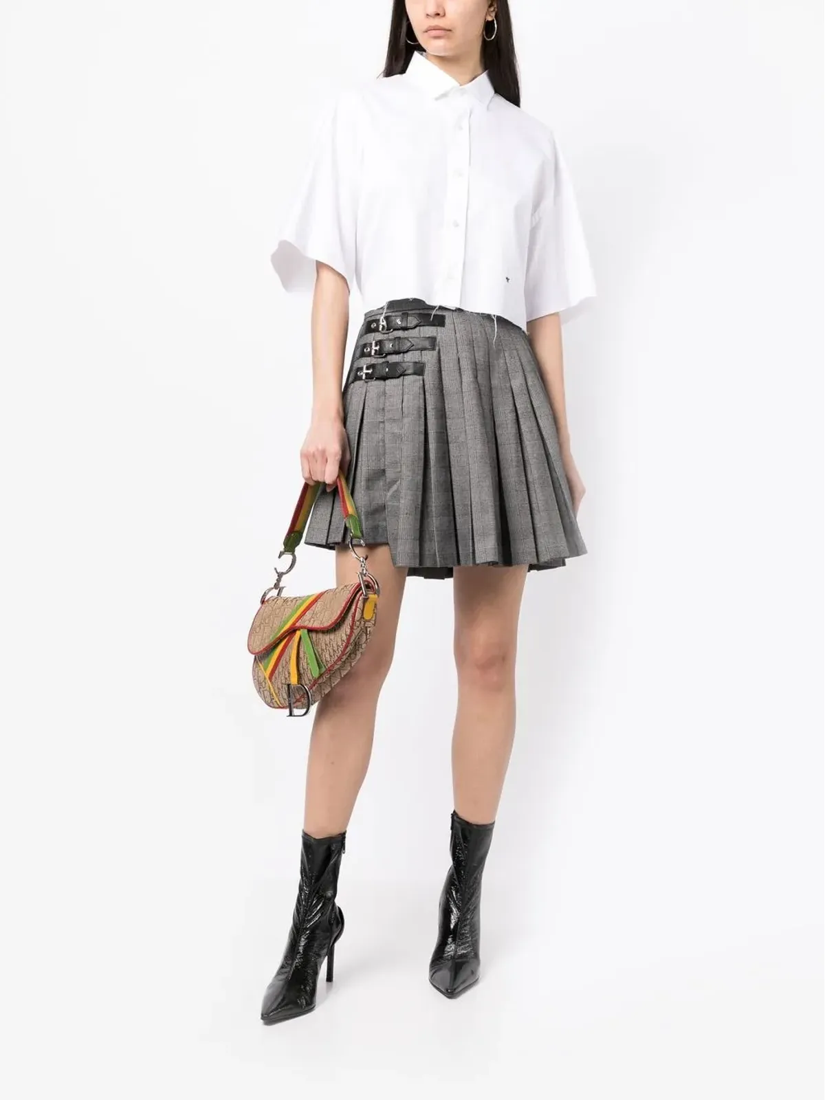 Christian Dior ラスタ トロッター サドルショルダーバッグ - 画像2
