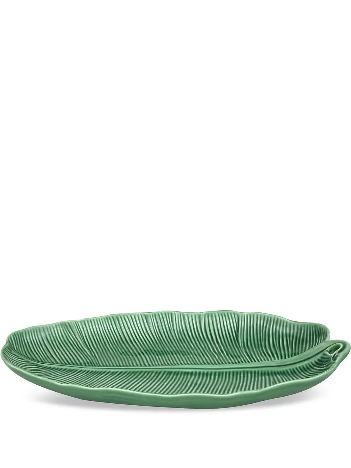 Bordallo Pinheiro Folhas banana leaf dish - Green - 画像1