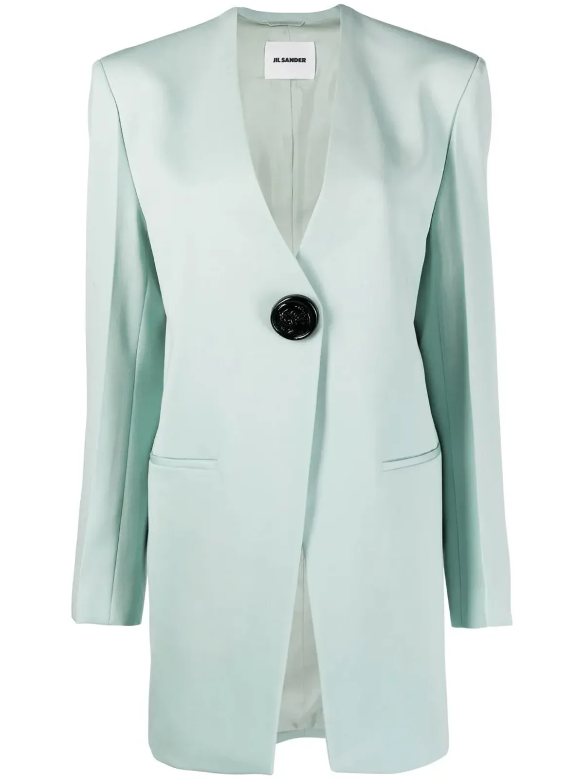 Jil Sander シングルボタン ウールブレザー - グリーン - 画像1