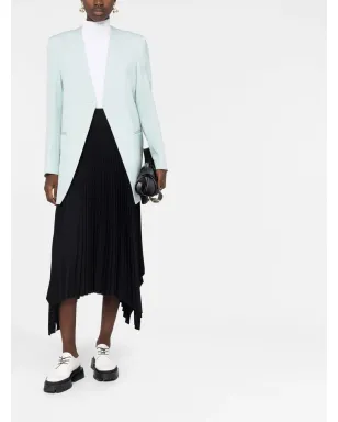 Jil Sander シングルボタン ウールブレザー - グリーン - サムネイル2